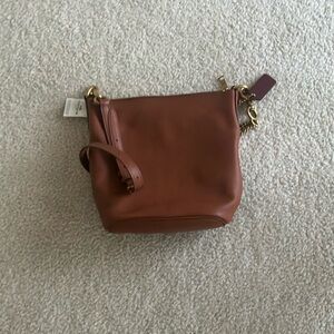 Coach, caramel, warm brown,new with tags